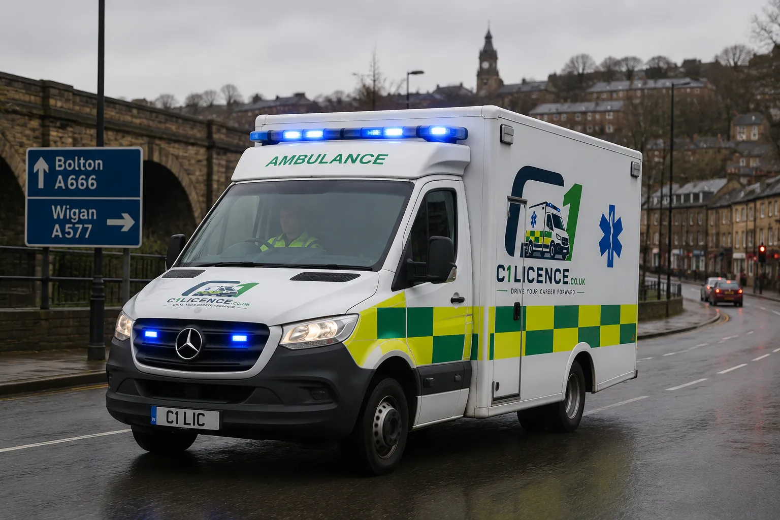 Horsebox C1 with C1Licence.co.uk for Chorley learners