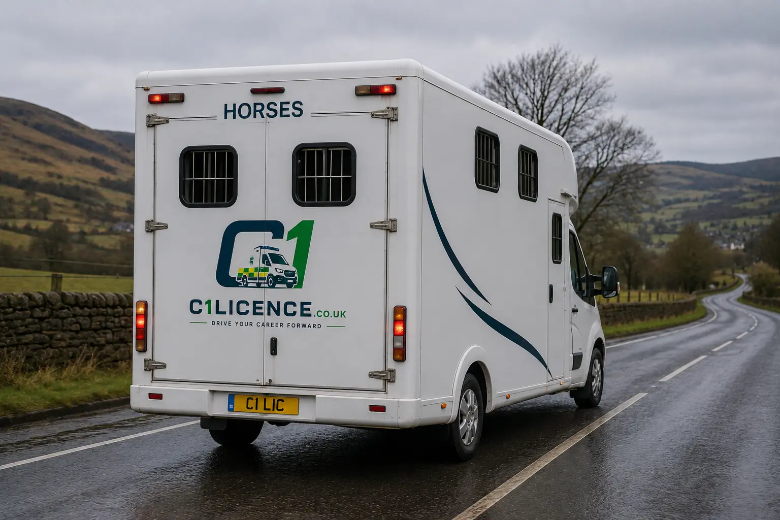 Horsebox C1 Training page for Chorley